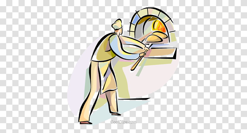 Bakers Royalty Free Vector Clip Art Illustration, Kneeling, Washing, Drawing, Cleaning Transparent Png