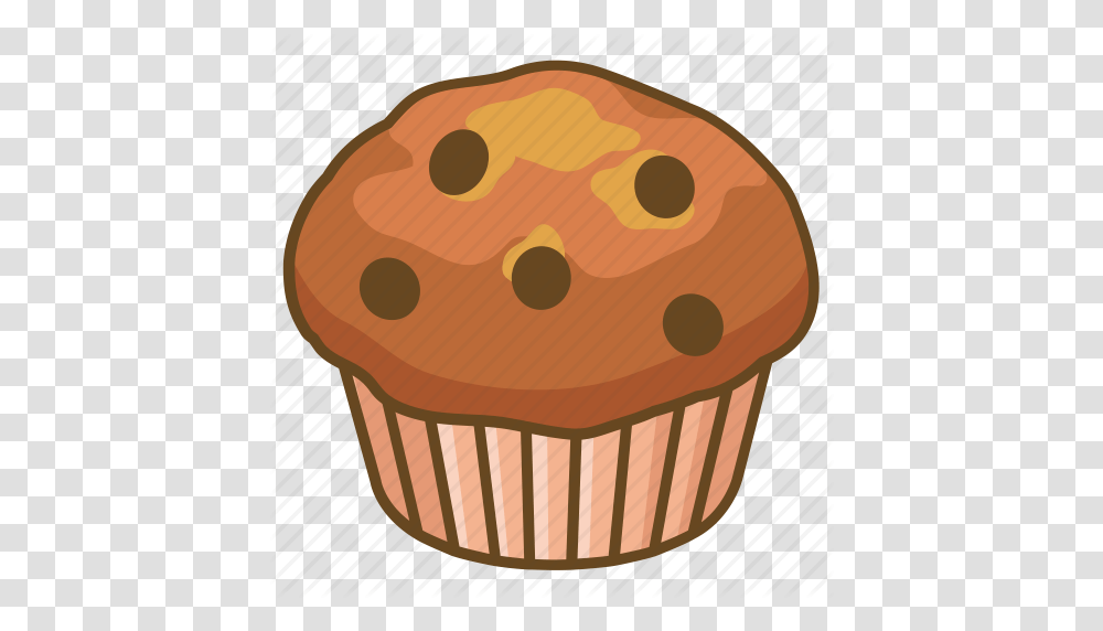 Bakery Blueberry Chip Choco Muffin Savory Icon, Dessert, Food, Cupcake, Cream Transparent Png