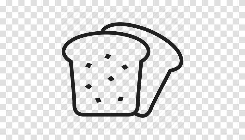 Bakery Bread Breakfast Cooking Food Sliced Toast Icon, Chair, Furniture, Basket, Bag Transparent Png