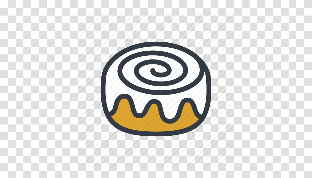 Bakery Bun Cinnamon Icon, Cake, Dessert, Food, Spiral Transparent Png