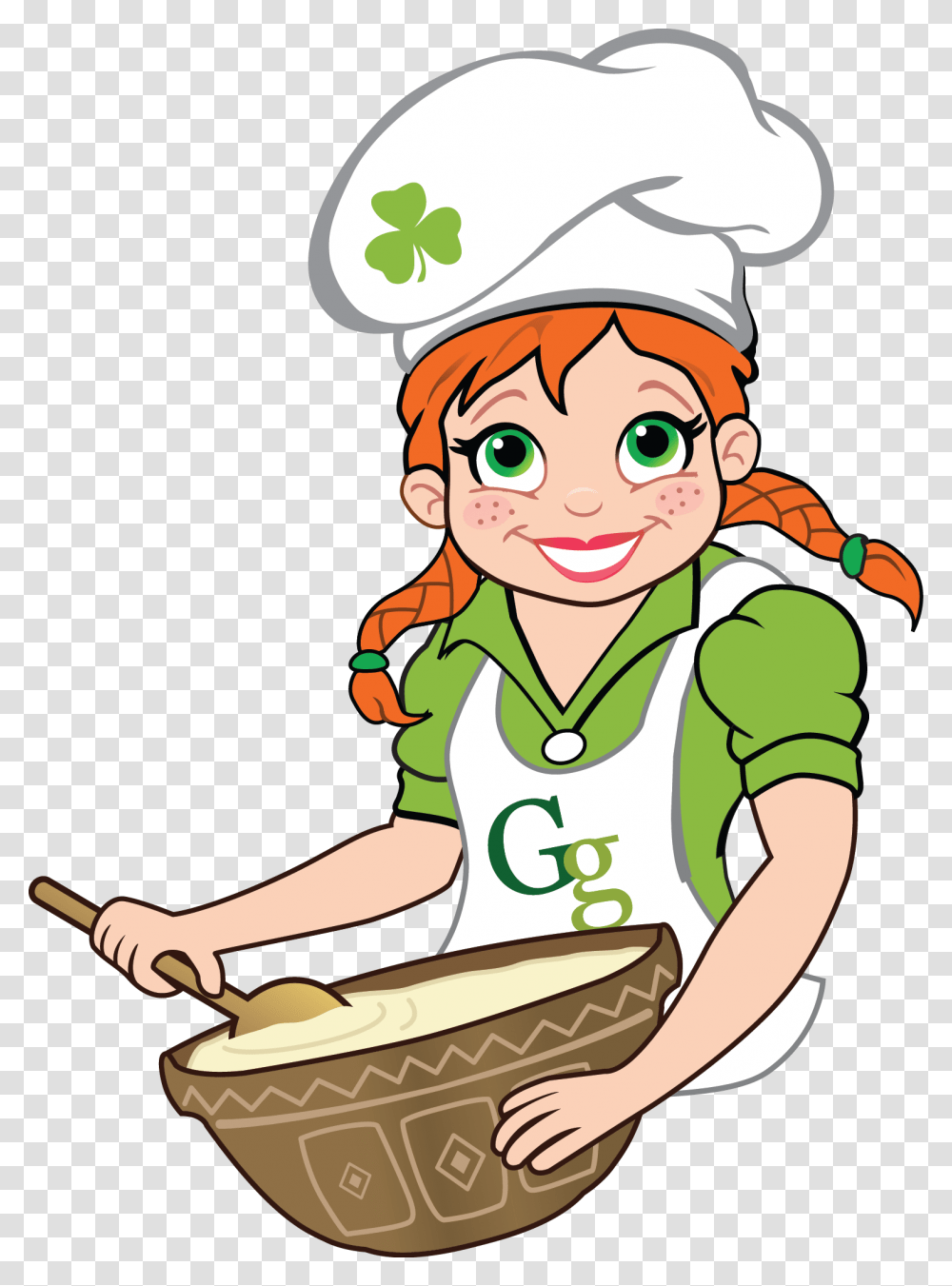 Baking Clipart Old Woman, Person, Human, Chef Transparent Png