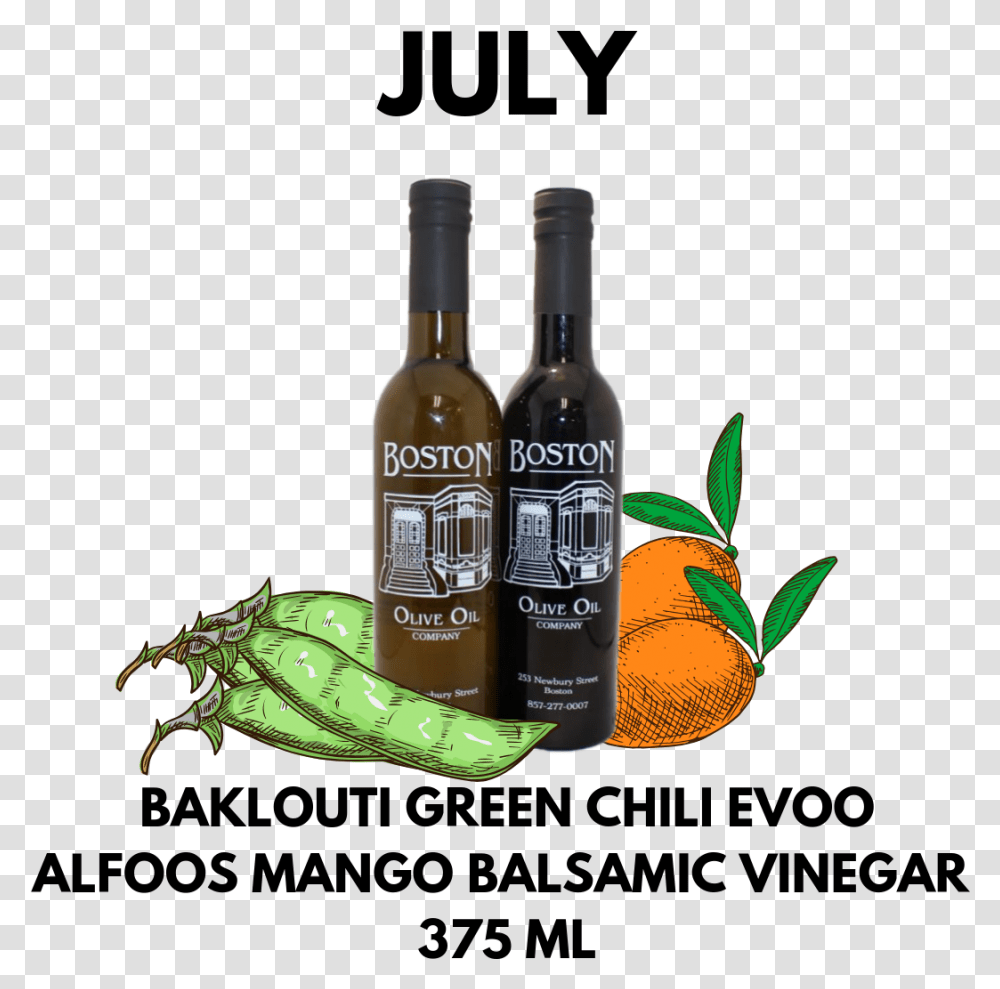 Baklouti Green Chili Evoo And Mango Vinegar 375 Ml, Liquor, Alcohol, Beverage, Drink Transparent Png