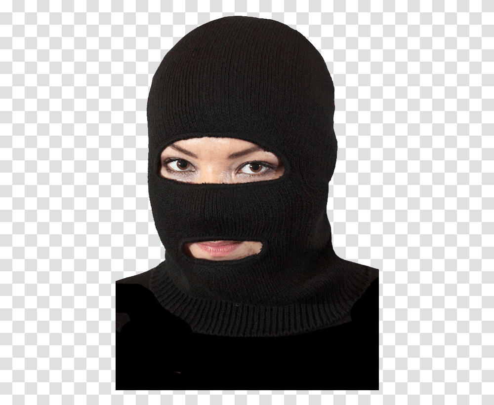 Balaclava Mask Images Free Download Beanie, Clothing, Apparel, Person, Human Transparent Png