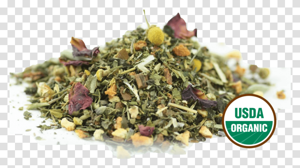 Balance And Restore Og2 Tea Herbals Top View, Plant, Vase, Jar, Pottery Transparent Png
