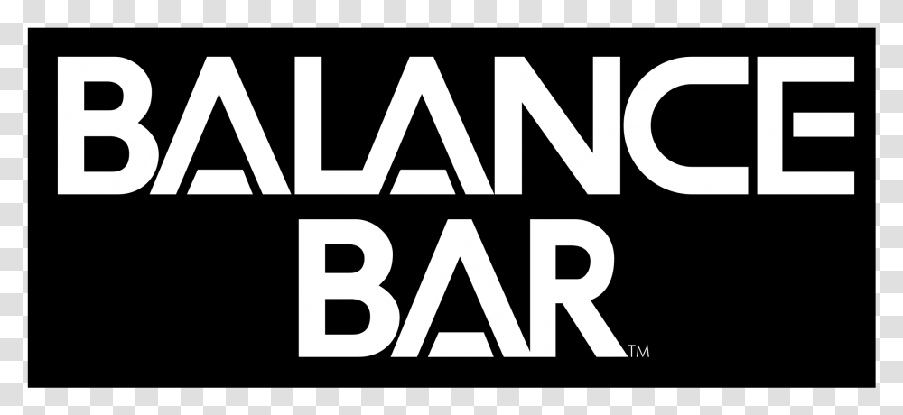 Balance Bar Logo, Label, Alphabet Transparent Png