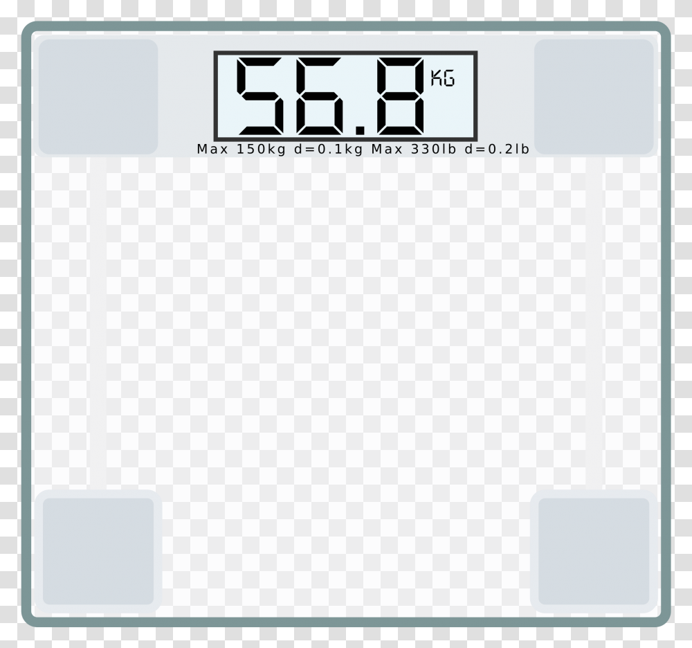 Balance Digital Clip Arts Digital Weight Scale Clipart, Clock, Number Transparent Png