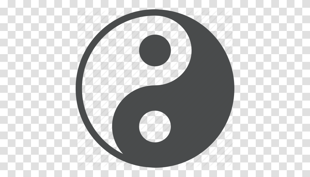 Balance Feng Shui Harmony Taoism Yang Yin Zen Icon, Hole, Sphere, Photography Transparent Png