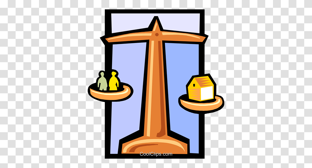 Balance Hr And Physical Plant Royalty Free Vector Clip Art, Cross, Penguin, Bird Transparent Png