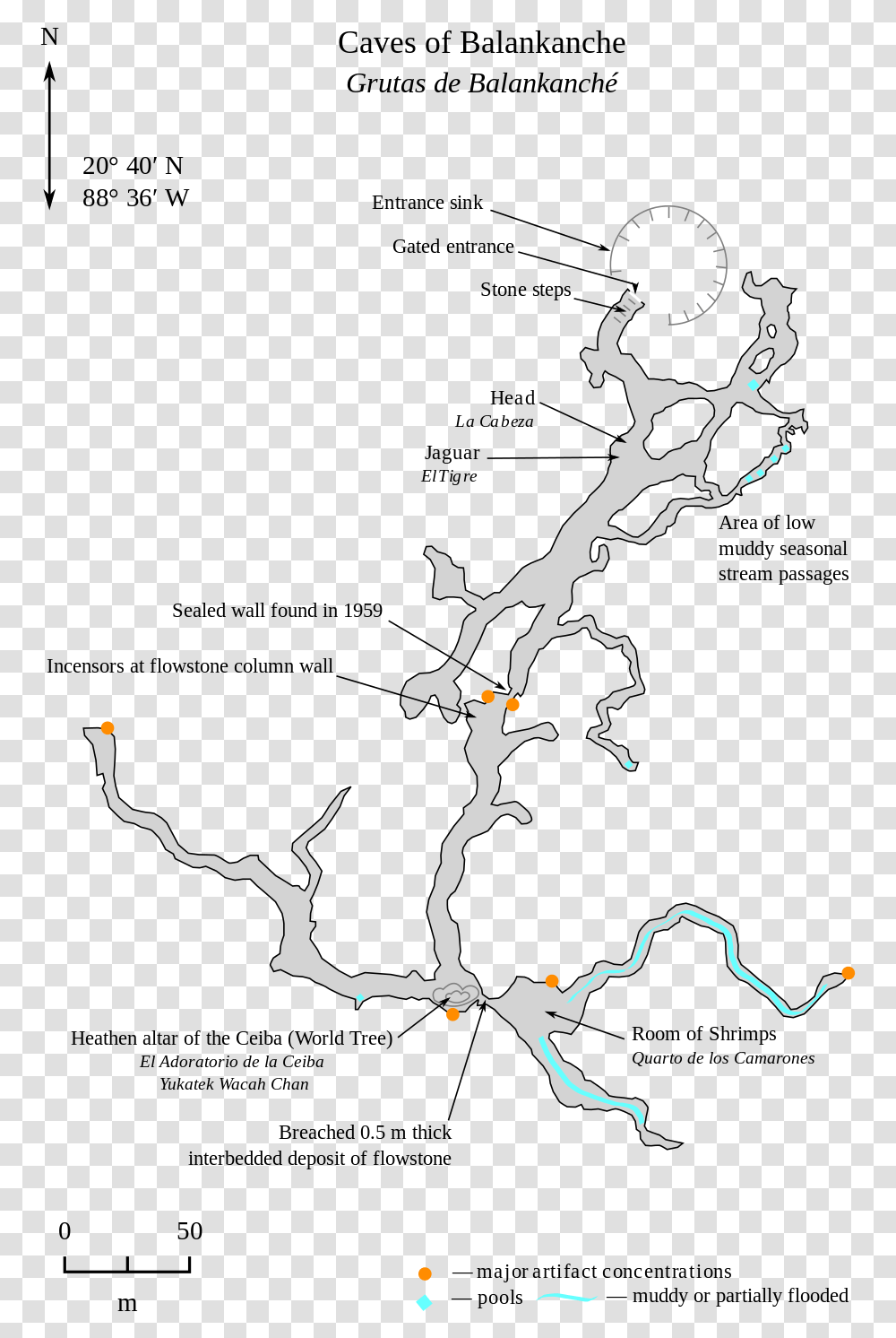 Balankanche Cave, Plot, Diagram, Map, Atlas Transparent Png