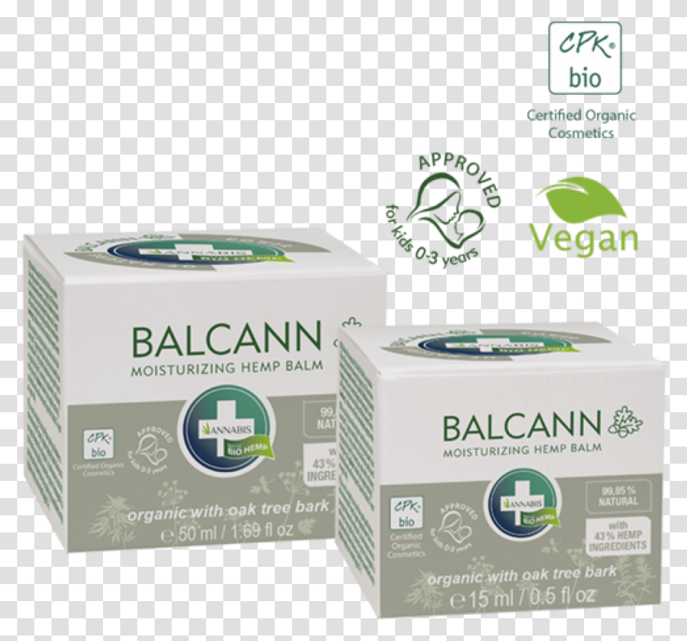 Balcann Oak Tree Bark Organic Balm Balcann Ma Annabis, Box, Furniture, Carton, Cardboard Transparent Png