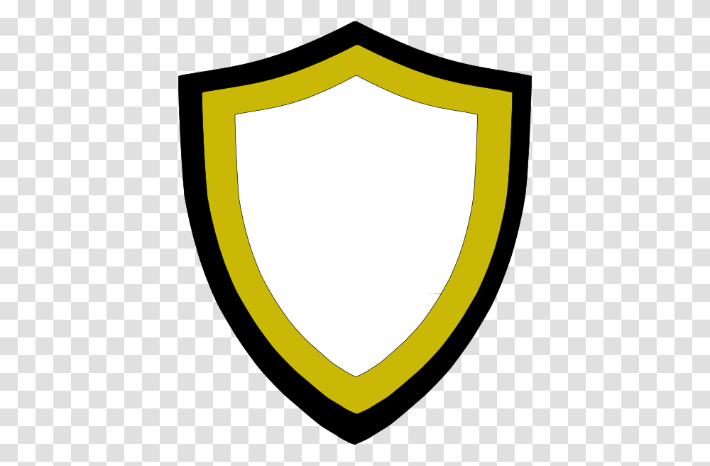 Balck And Yellow White Shield Clip Art, Armor Transparent Png