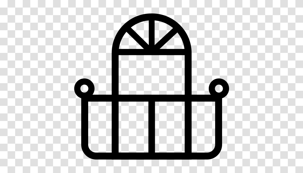 Balcony Building Estate Icon With And Vector Format For Free, Gray, World Of Warcraft Transparent Png