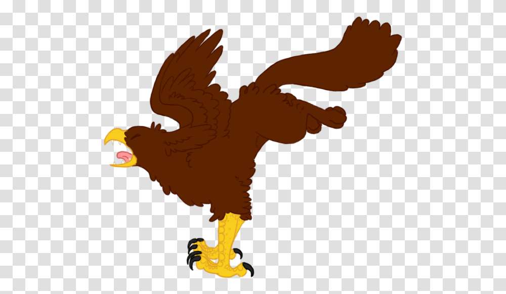 Bald Eagle Clipart Aguila Llevando Una Gallina Animado, Person, Human, Bird, Animal Transparent Png