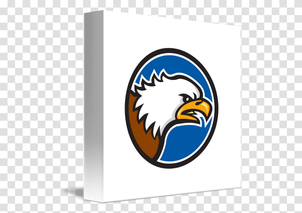 Bald Eagle Head Screaming Circle Retro By Aloysius Patrimonio Emblem, Logo, Symbol, Bird, Animal Transparent Png