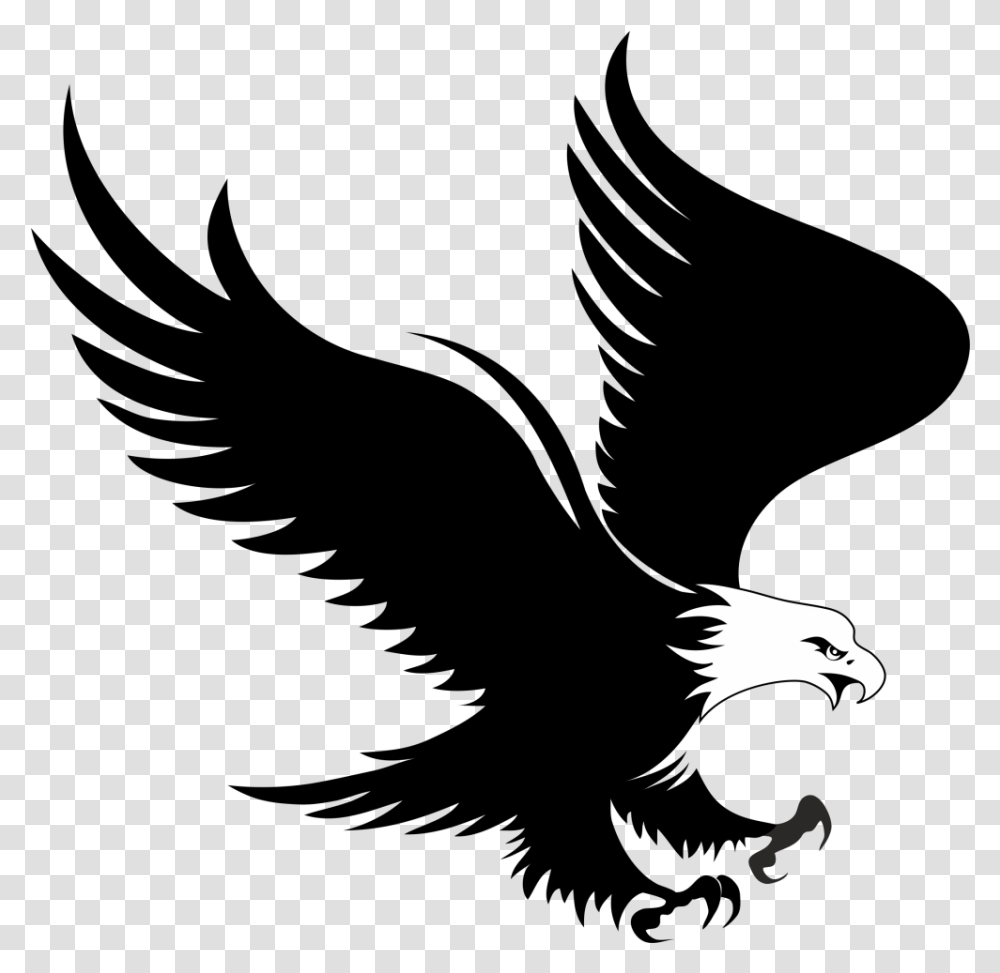 Bald Eagle Logo Clip Art Eagle Vector, Bird, Animal, Flying, Silhouette Transparent Png