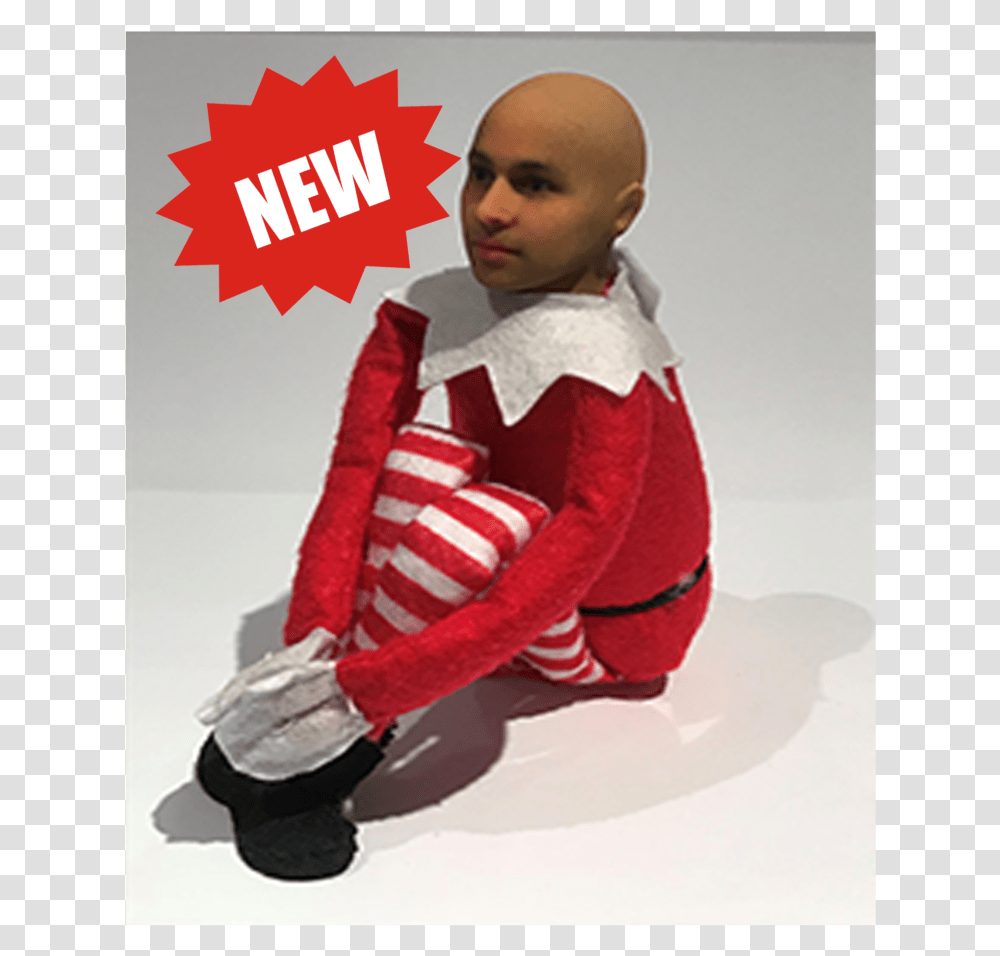 Bald Elf On The Shelf, Person, Human, Apparel Transparent Png