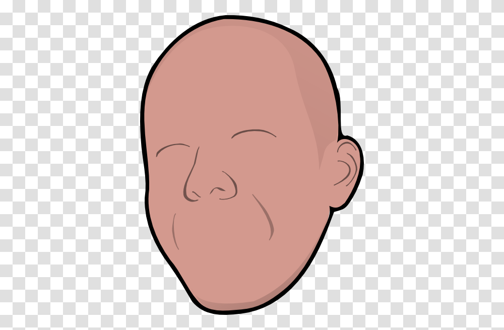 Bald Without Face Clip Art, Head, Skin, Jaw, Baseball Cap Transparent Png