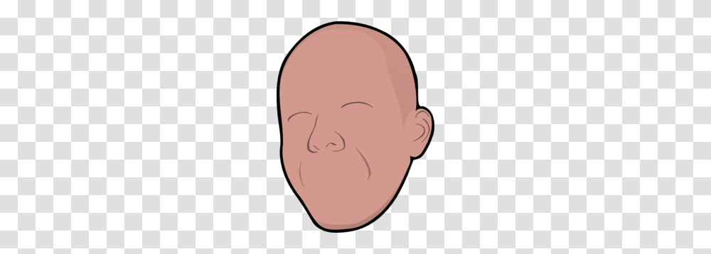 Bald Without Face Clip Art, Head, Skin, Jaw, Hair Transparent Png