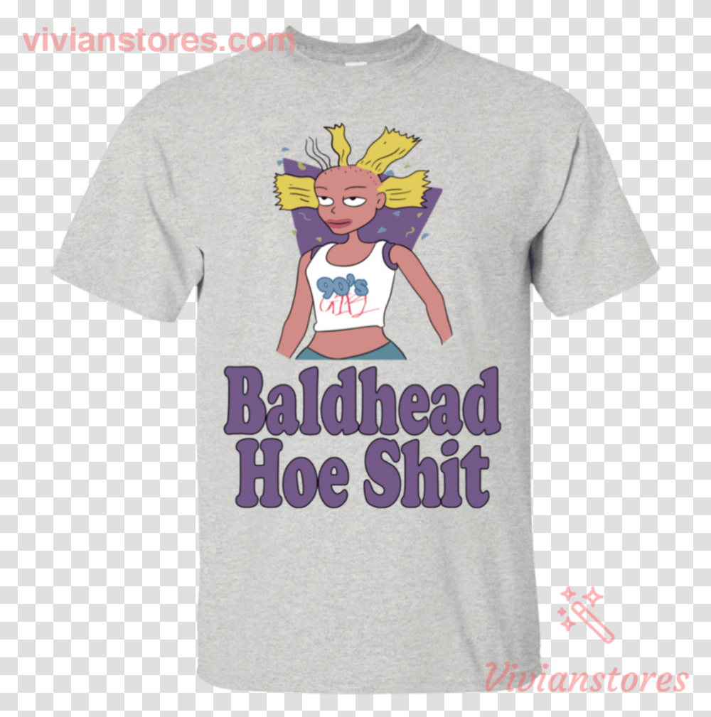 Baldhead Hoe Shit Funny Dump T Shirt Ka02 Vivianstores Laserdisc, Apparel, T-Shirt Transparent Png