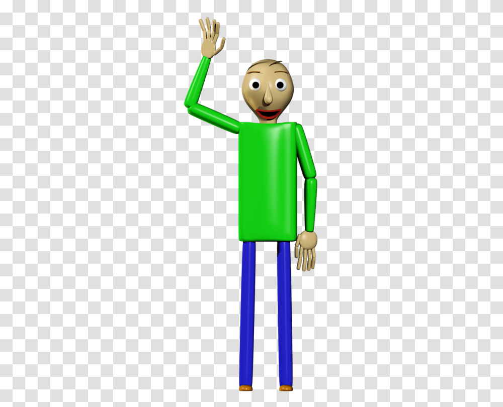 Baldi And Ruler Tumblr, Toy, Cutlery, Fork, Green Transparent Png