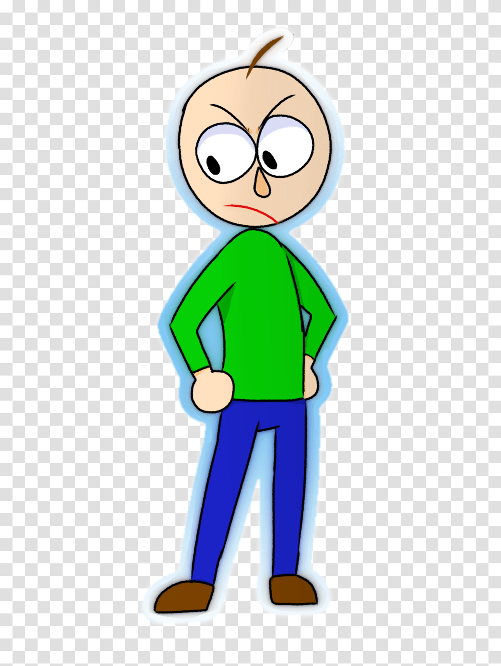 Baldi, Green, Sleeve, Elf Transparent Png