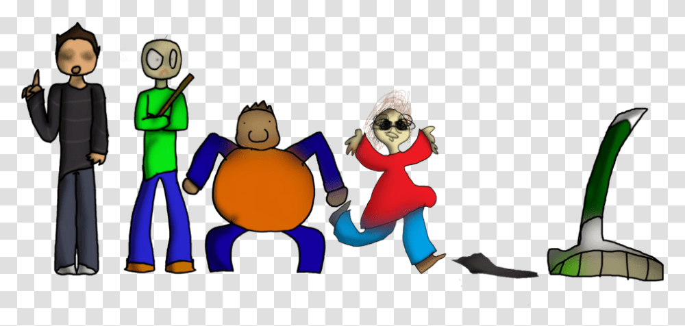 Baldi's Basics In Education And Learning Download Baldis Basic Education And Learning, Person, Costume, People, Face Transparent Png