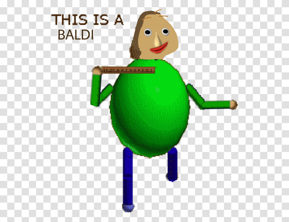 Baldi Sticker By Fnafergamer Basics A Bully, Toy, Sphere, Plant, Photography Transparent Png