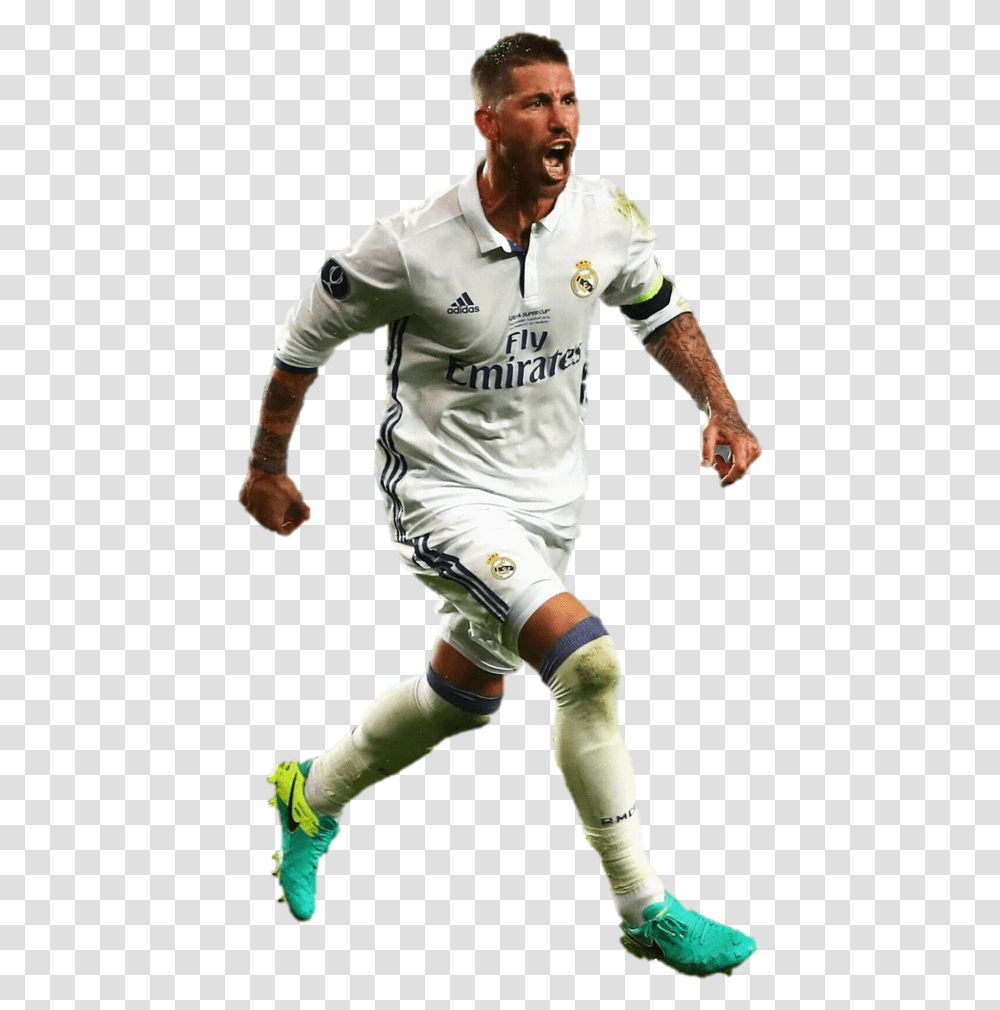 Bale Sergio Ramos Real Madrid, Person, People, Sphere, Shorts Transparent Png