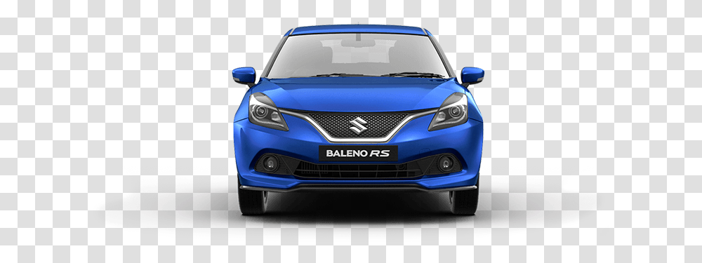 Balenors Urban Blue Car Front View Maruti Baleno Rs, Vehicle, Transportation, Sports Car, Coupe Transparent Png