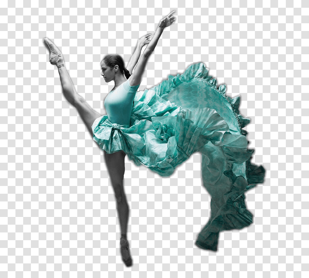 Balerina Balletdancer Dress Blue Aquagreen Collor Misty Copeland Book Life In Motion, Person, Human, Ballerina Transparent Png