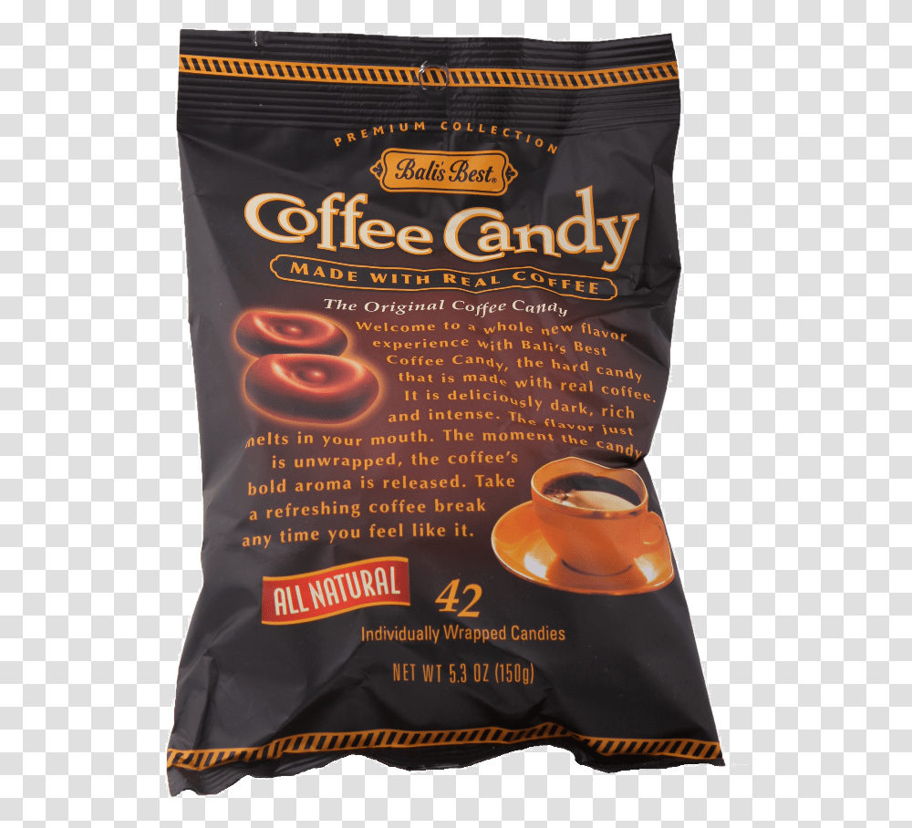 Bali S Best Coffee Candy Chocolate, Cushion, Pillow, Food, Advertisement Transparent Png