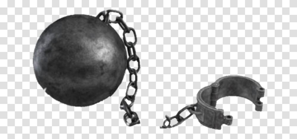 Ball And Chain Broken Chain Illustration, Moon, Outer Space, Night, Astronomy Transparent Png