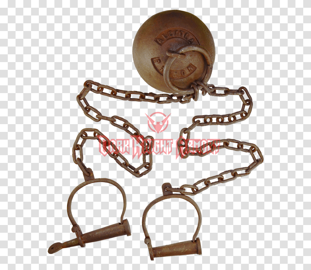 Ball And Chain Download Handcuffs With Chain And Ball Transparent Png
