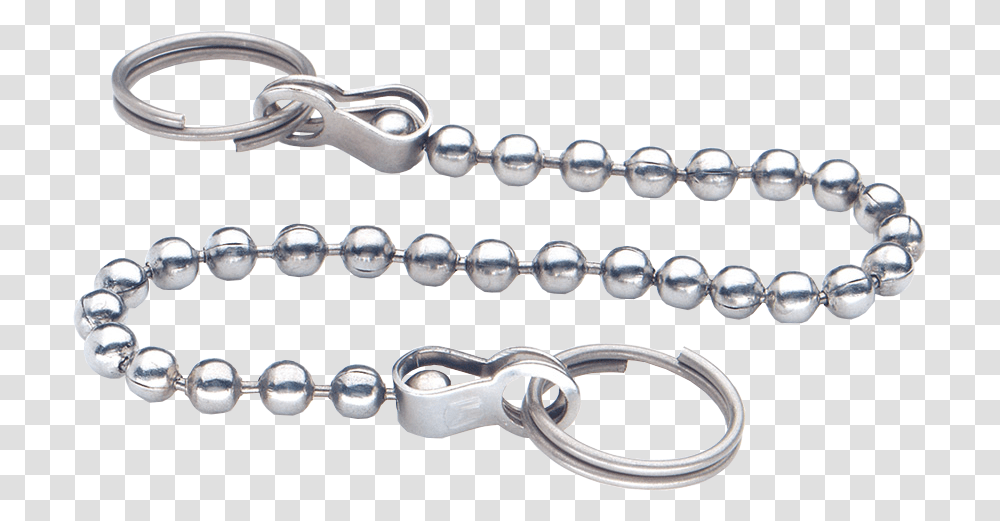 Ball Chain W Two Key Rings 24w200jc0 Lant Cu Bile Inox, Bracelet, Jewelry, Accessories, Accessory Transparent Png