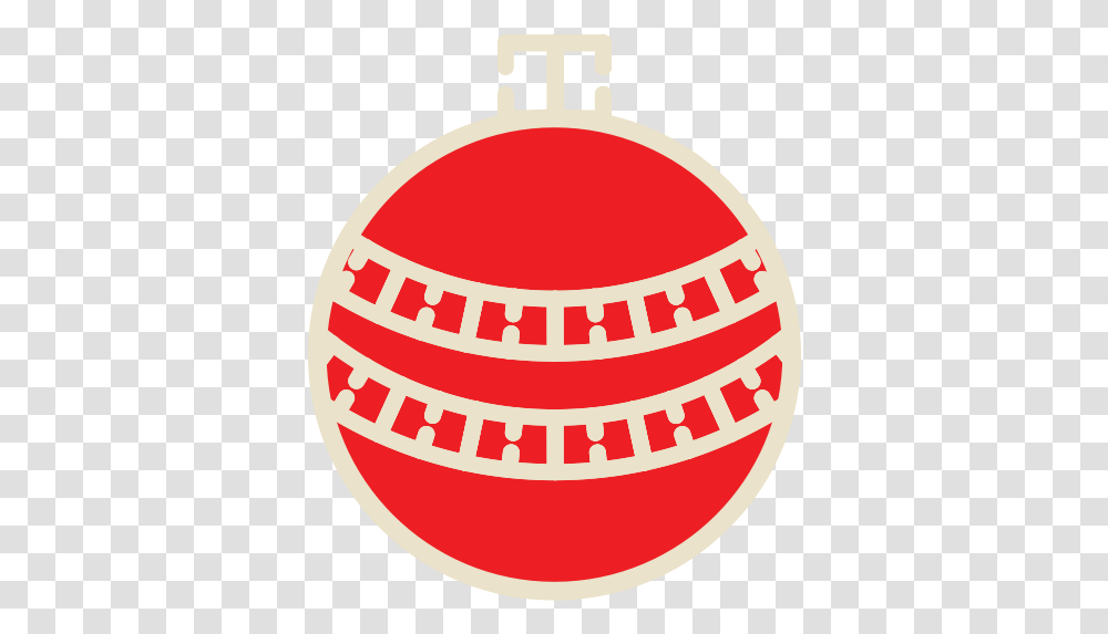 Ball Christmas Decoration Xmas Icon Circle, Symbol Transparent Png