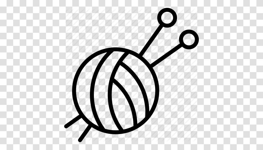 Ball Craft Diy Hobby Knitting Needles Whool Icon, Spiral, Sphere, Coil Transparent Png