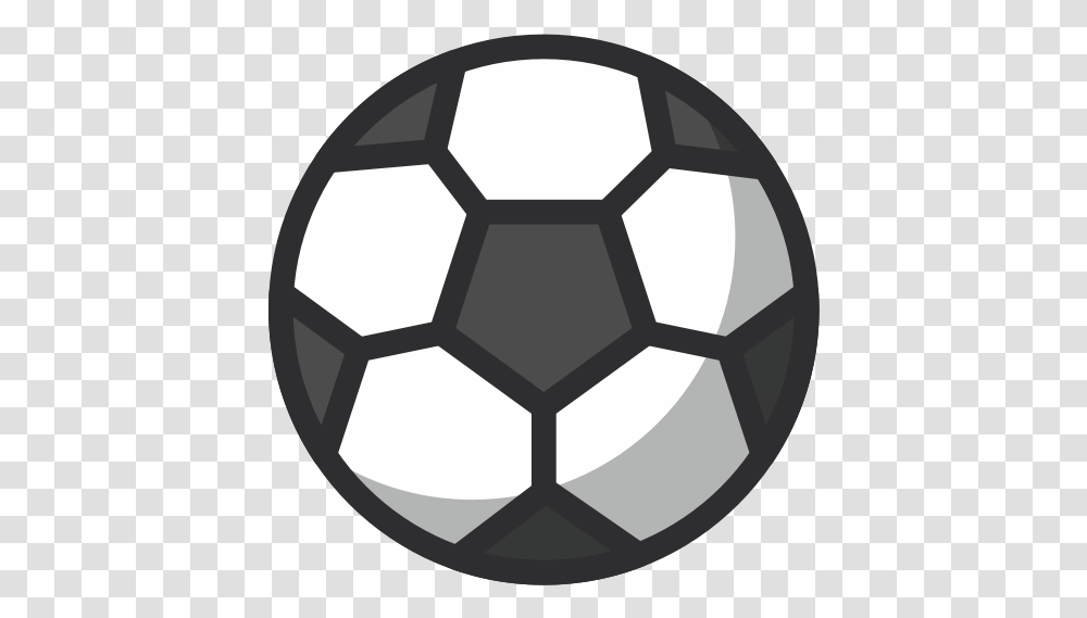 Ball Football Soccer Sport Icon Foot Kicking Soccer Ball, Team Sport, Sports Transparent Png