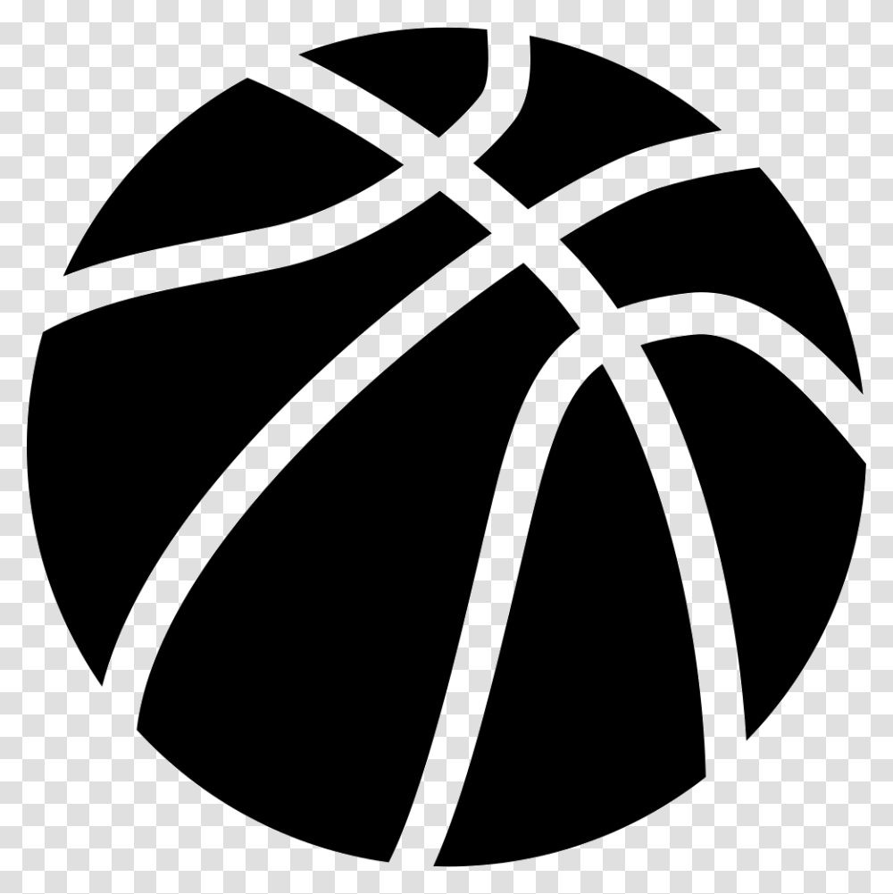 Ball Of Basketball Pelota De Basquet Vector, Sport, Sports, Team Sport, Stencil Transparent Png