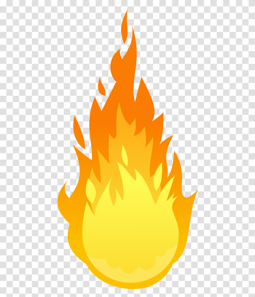 Ball Of Fire Flame Background, Bonfire Transparent Png