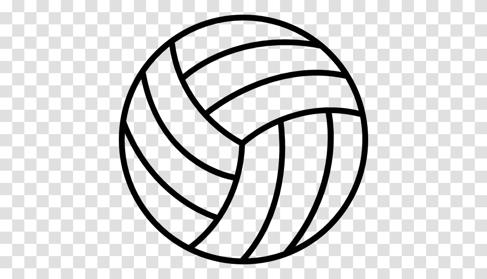 Ball Outline Sports Ball Volleyball Volleyball Ball Icon, Face, Photography, Light Transparent Png