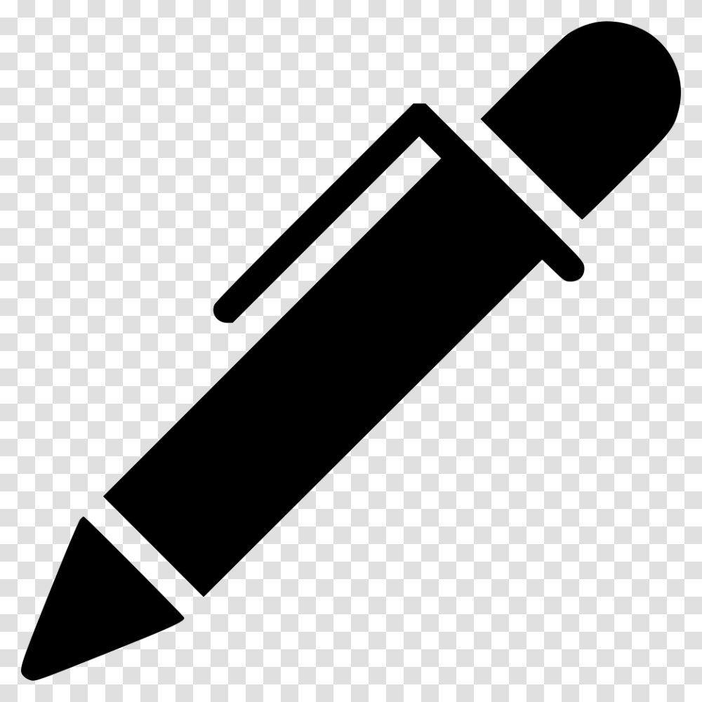 Ball Pen Pen Icon, Crayon, Weapon, Weaponry Transparent Png