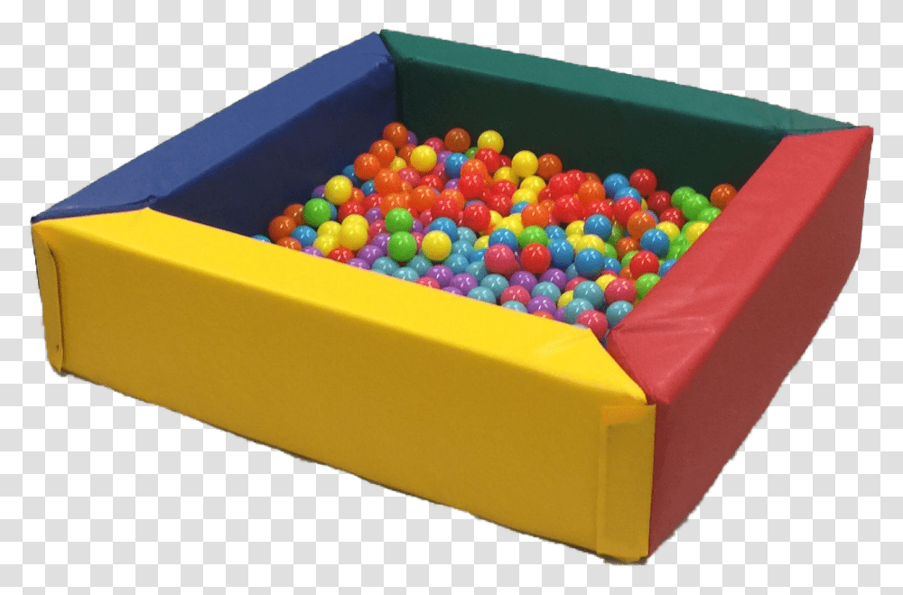 Ball Pit All Star Bouncers Offers A Professional Ball Pit, Box, Sphere, Food, Candy Transparent Png