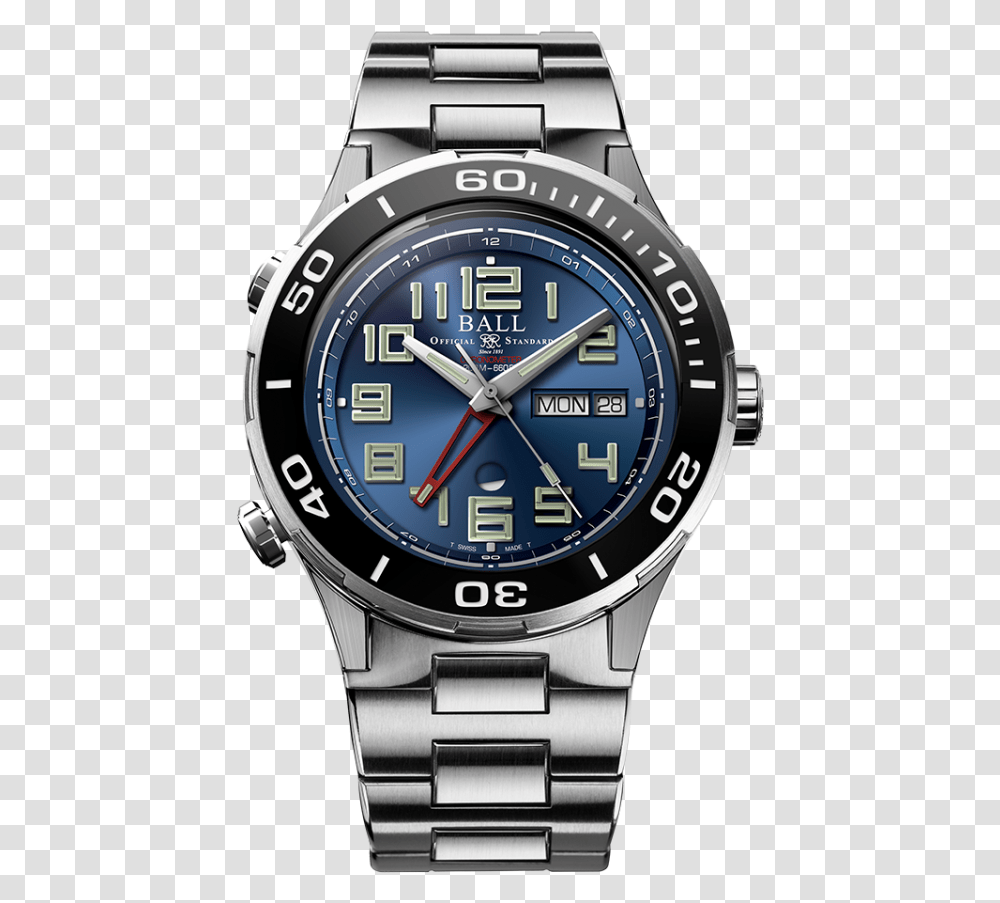 Ball Roadmaster Vanguard, Wristwatch Transparent Png