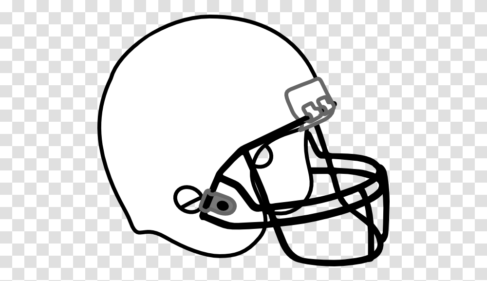 Ball Stencil Free White Football Helmet Clipart, Apparel, American Football, Team Sport Transparent Png