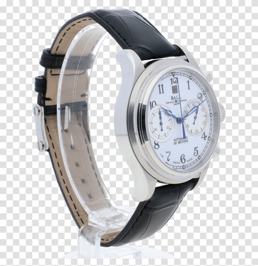 Ball Trainmaster Cannonball Analog Watch, Wristwatch, Clock Tower, Architecture, Building Transparent Png
