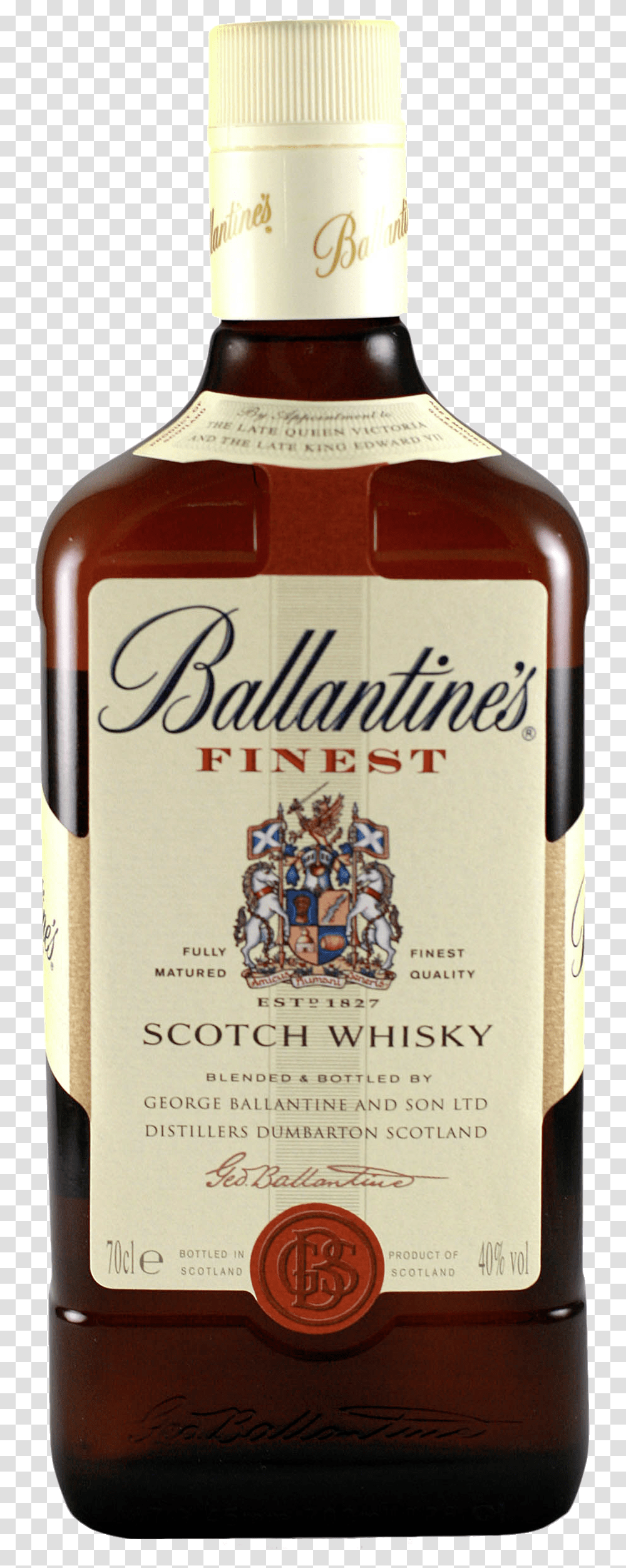Ballantines Finest Scotch Whisky, Liquor, Alcohol, Beverage, Drink Transparent Png