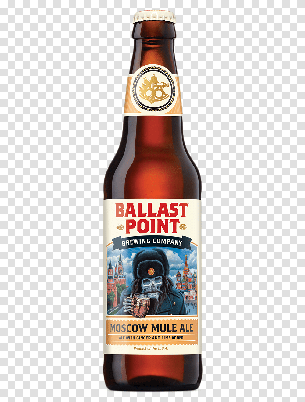Ballast Point Moscow Mule, Beer, Alcohol, Beverage, Drink Transparent Png