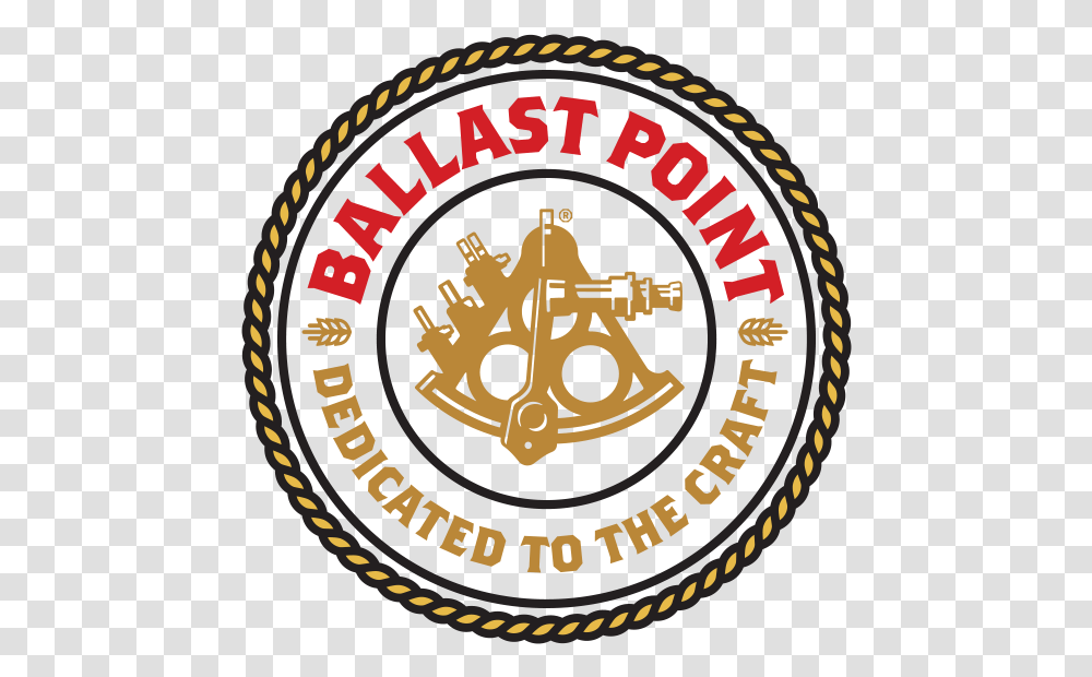 Ballast Point Round Logo Sticker Ballast Point Brewing Company, Symbol, Clock Tower, Architecture, Building Transparent Png