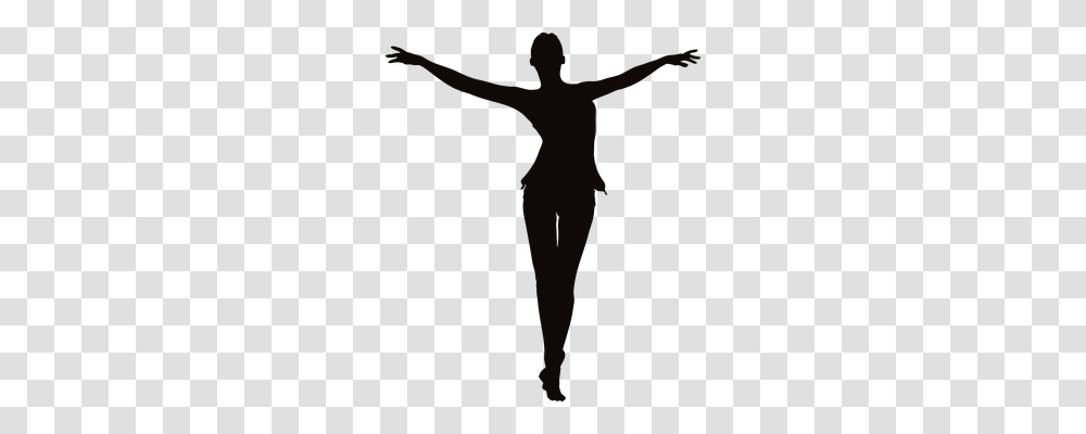 Ballerina Sport, Silhouette, Person, Dance Pose Transparent Png