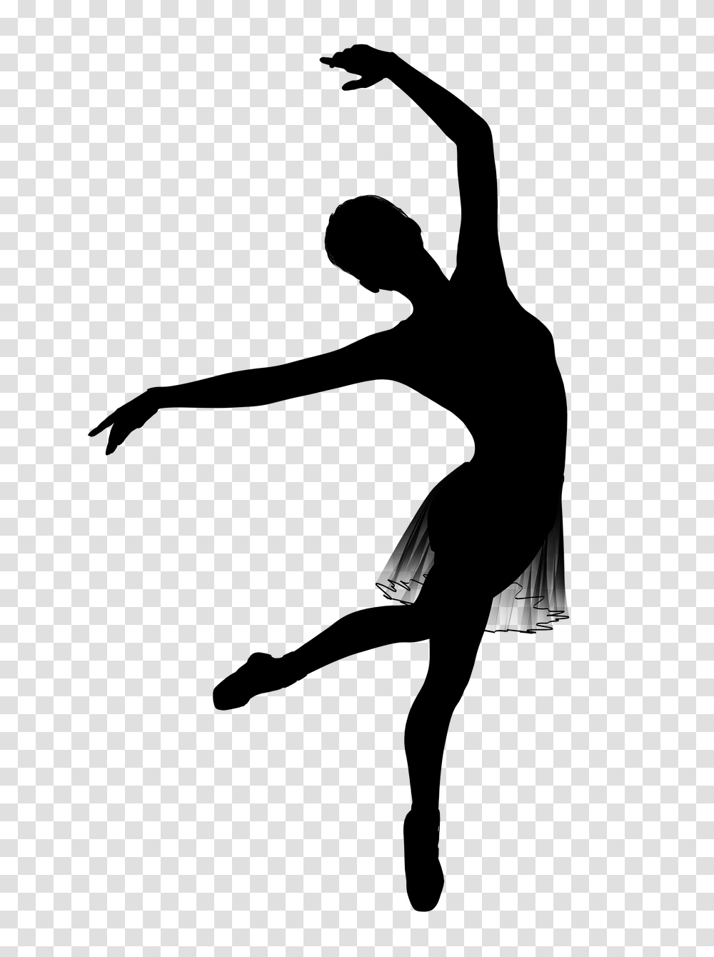 Ballerina Alpha Mask Ballet Dancer Female, Dance Pose, Leisure Activities, Silhouette, Duel Transparent Png